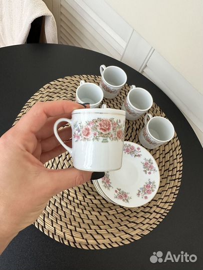 Кофейный сервиз на 6 персон