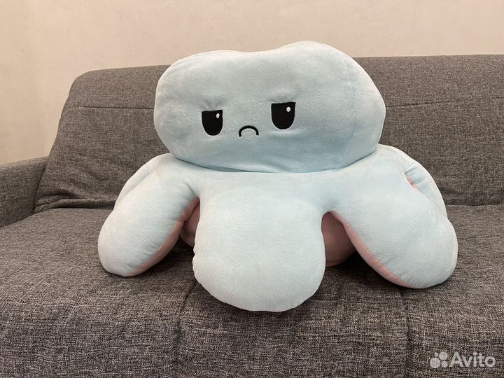 Мягкая игрушка осьминог перевертыш