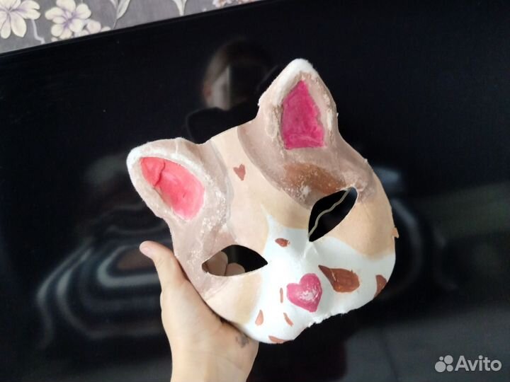 Маска для квадроциклы кошка