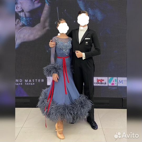 Платье для спортивных бальных танцев