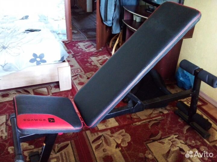 Скамья универсальная для жима штанги и гантелей