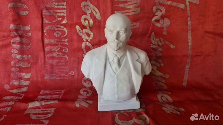 Бюст Ленина. Фарфор. Бисквит. лфз. СССР