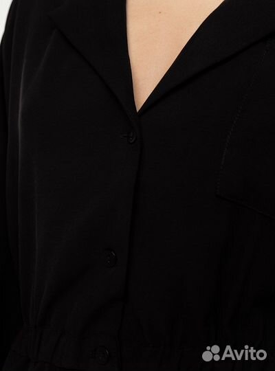 Комбинезон с шортами и эластичным поясом