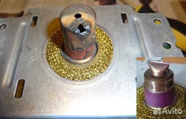 Колпачек магнетрона свч печи. Универсальный