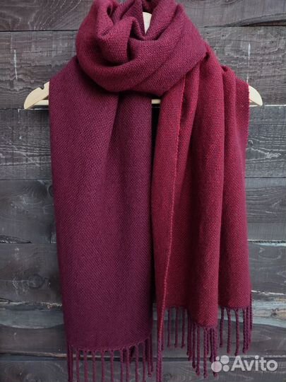 Палантин тканый 100 меринос