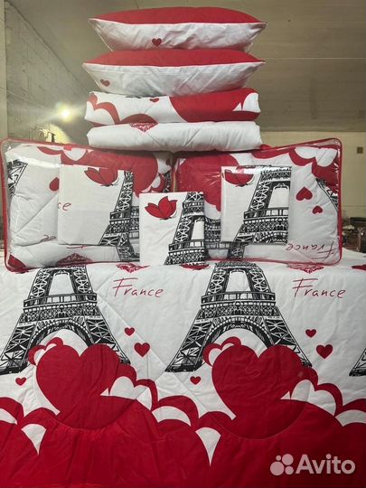 Комплект постельного белья евро