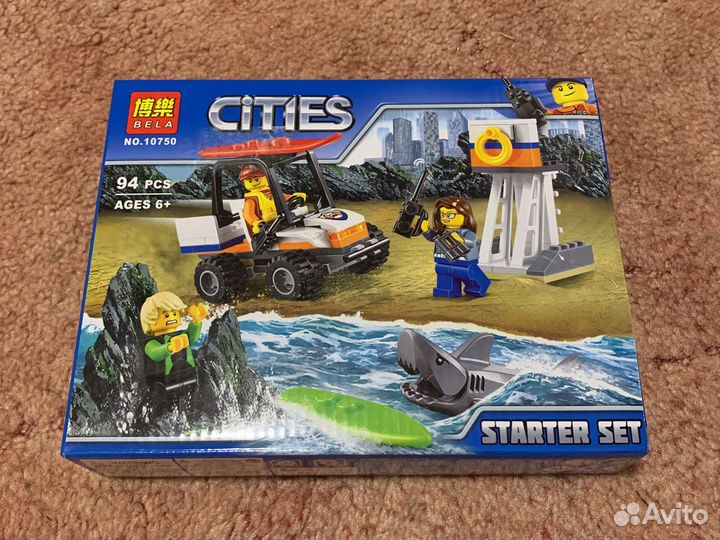 Аналог Lego - Cities береговая охрана