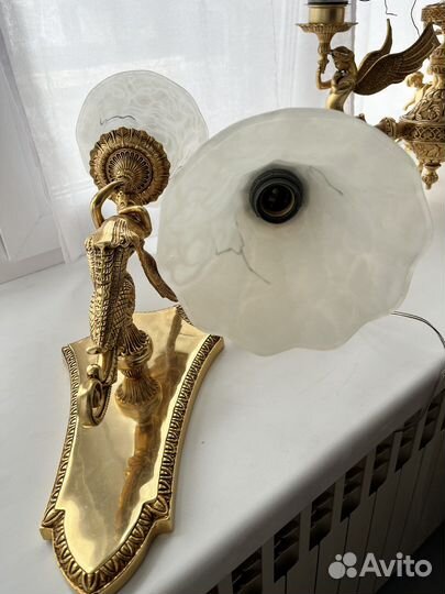 Настенные бра бронза