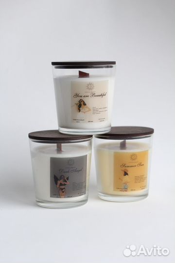 Ароматические свечи Подарок на день рождения