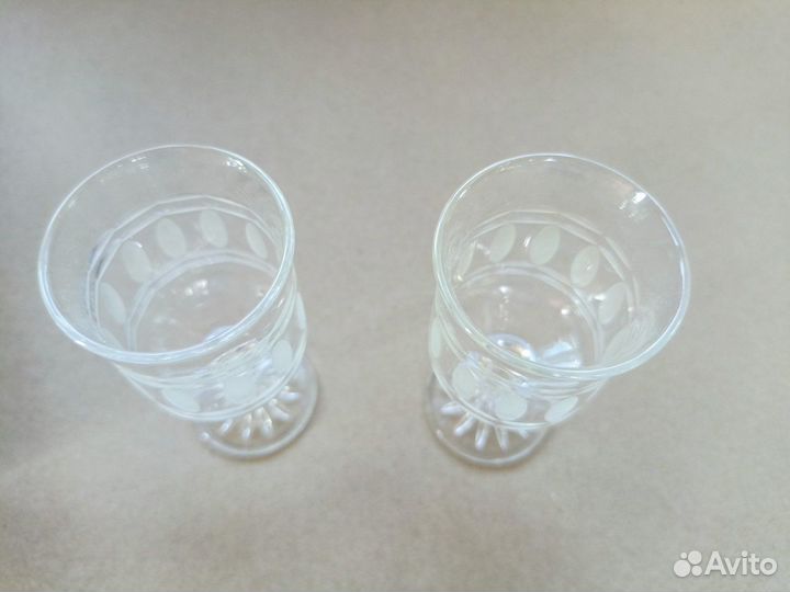 Хрустальные рюмки СССР - набор