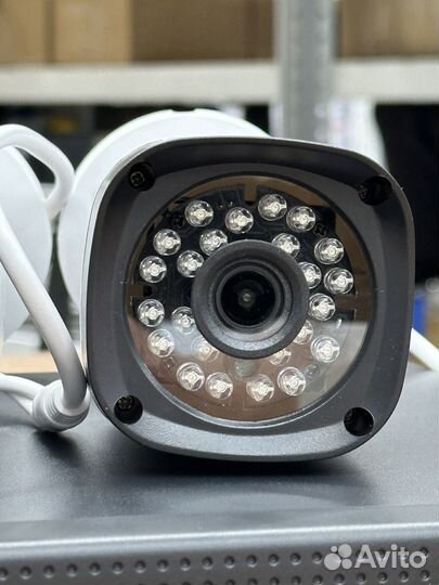 Бу Комплект видеонаблюдения 6 камер 2мп