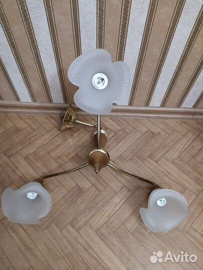 Люстра 3х рожковая (Польша)