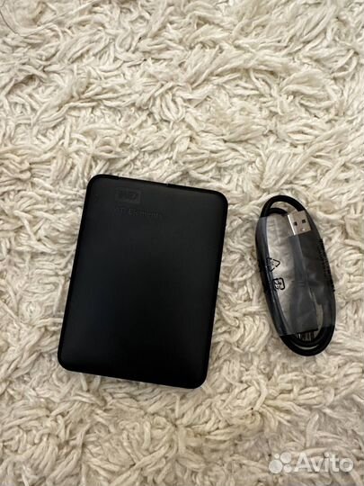 Внешний жесткий диск WD Elements Portable 1 тб