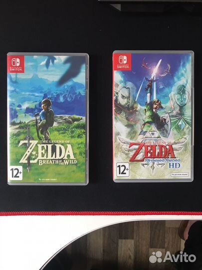 Картриджи для Nintendo switch