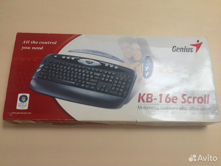 Клавиатура Genius KB-16e Scroll