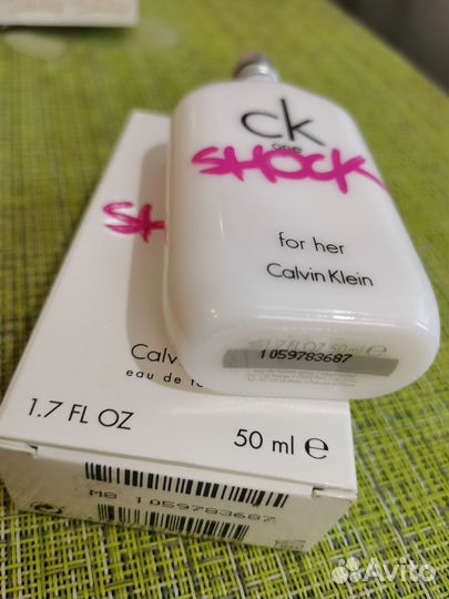 Туалетная вода CK One Shock For Her