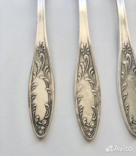 Вилки мельхиор СССР 4 шт