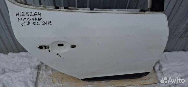 Дверь Renault Megane 3 3