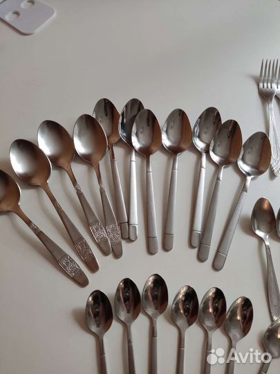 Столовые приборы ложки нержавейка