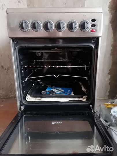 Плита газовая с электрической духовкой