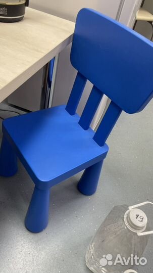 Детский стол и стул IKEA 2 шт