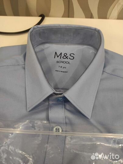 Одна рубашка из набора Mark&Spenser 7-8