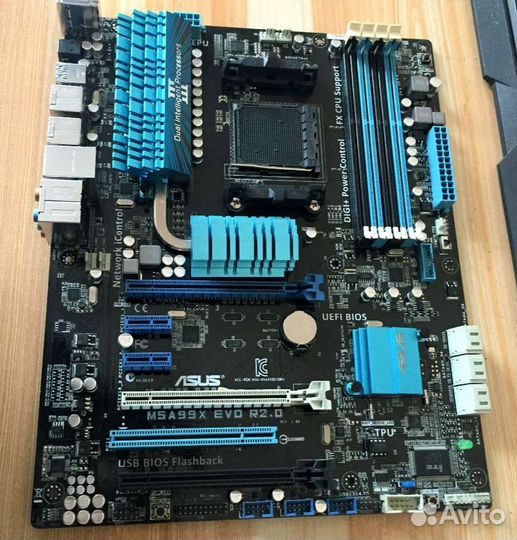 Топовая Asus 99FX материнская плата