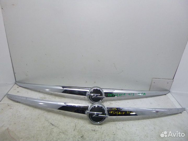 Накладка крышки багажника opel insignia 2008