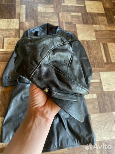 Плащ мужской кожа натуральная