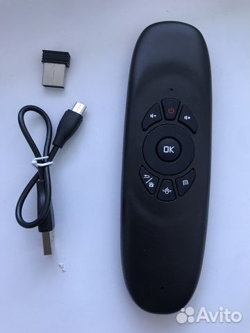 Беспроводной пульт с клавиатурой и гироскопом