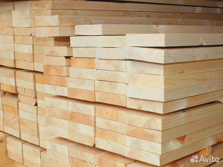 Доска строганная и обрезная от производителя