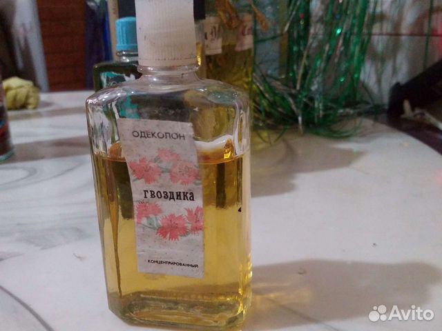 Одеколон винтаж гвоздика СССР