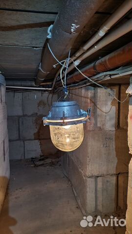 Светильник военный лофт. Привезу бесплатно