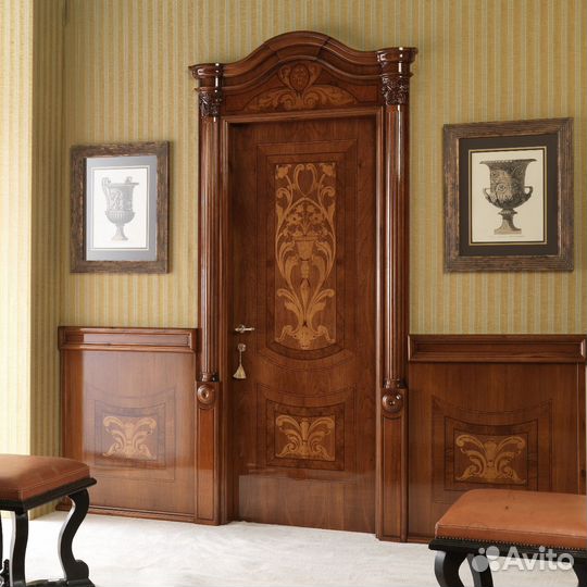 Двери межкомнатные из массива сосны