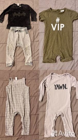 Пакеты одежды для мальчика 80 см