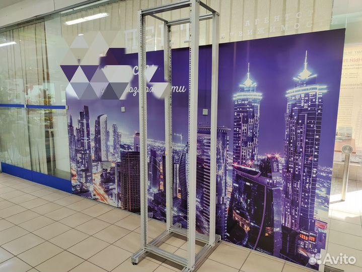 Серверная стойка 42 юнита, глубина 20-80см