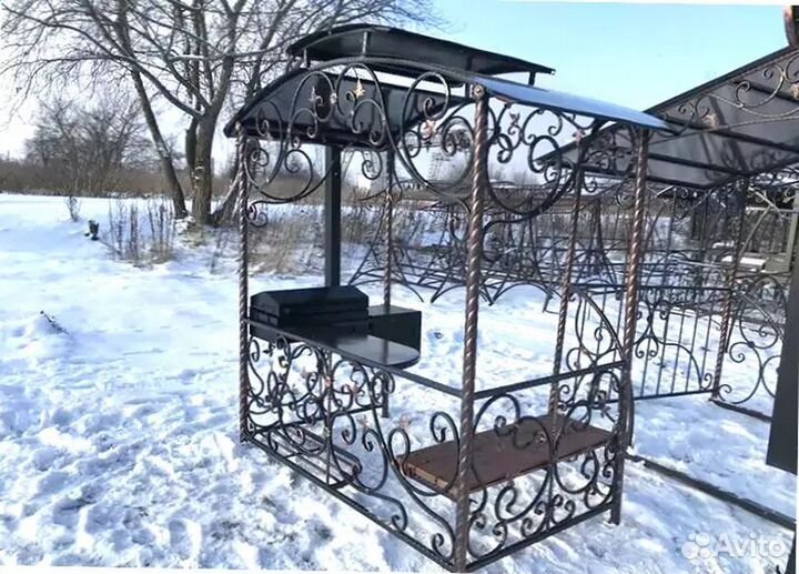 Мангал кованный