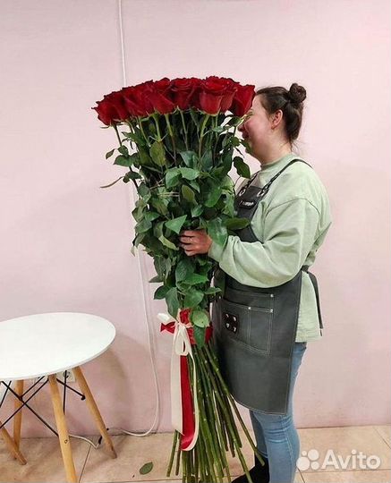 Букет роз 101 роза 51 роза