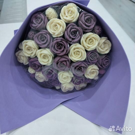 Шоколадные цветы