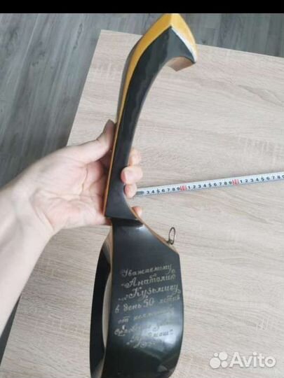 Часы ковш хохлома