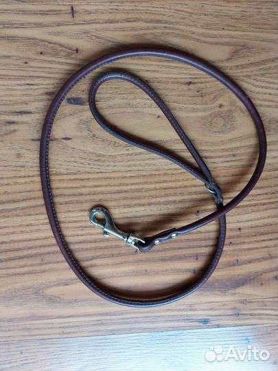 Поводок кожа натуральная 125см