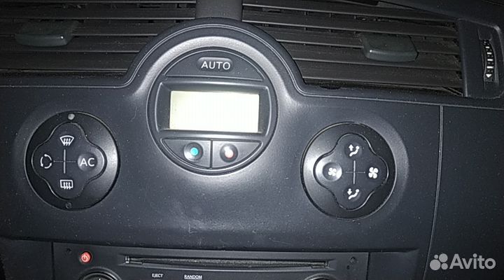 Блок управления отопителем рено сценик