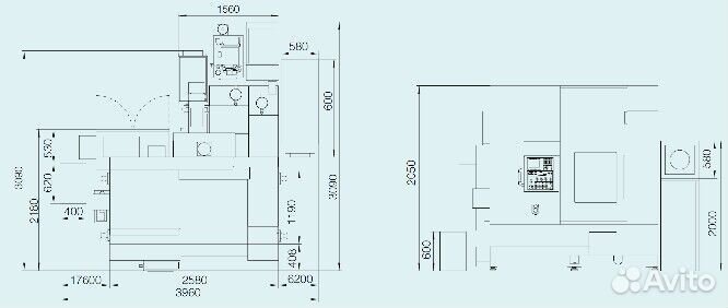 Зубофрезер с чпу Y3150 CNC6 до 500мм