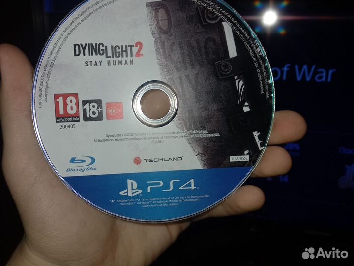Обменяю dying light 2 ps4 без коробки