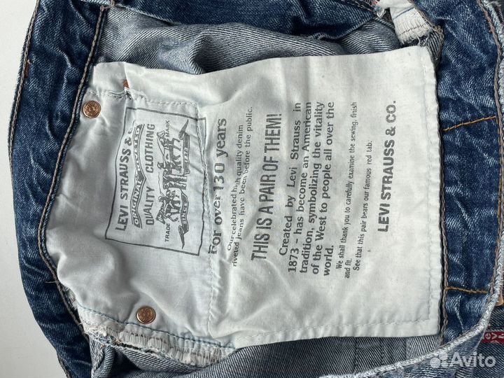 Джинсы levis W32 L34