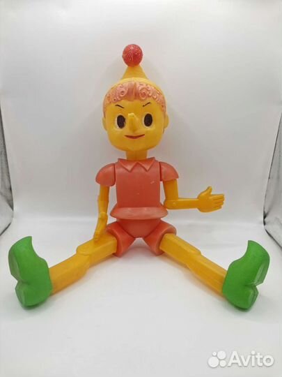 Кукла Игрушка Буратино Детская Пластмасса СССР
