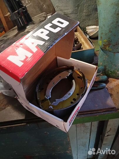 Задние тормозные колодки peugeot 206