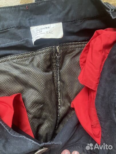 Мото джинсы мужские