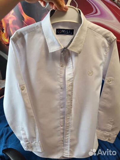 Рубашка белая