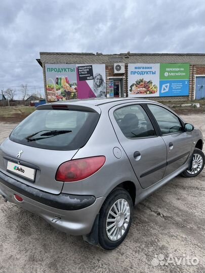Peugeot 206 1.4 AT, 2004, 190 000 км